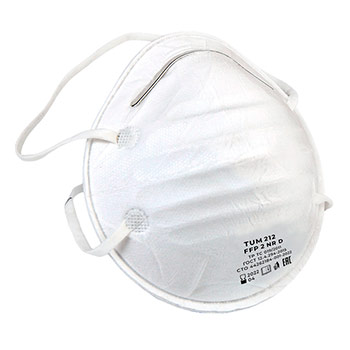 Респиратор противоаэрозольный TUM 212 (FFP2), к-т 10 шт